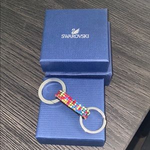 Swarovski Keychain multi color